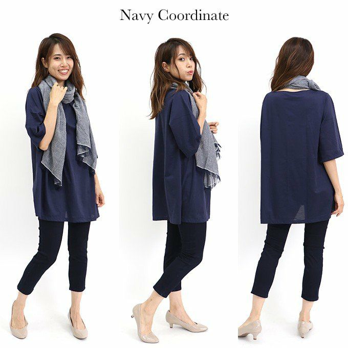 鈴風綿 日本製 綿100% 7分袖 チュニック ワンピース レディース チュニックワンピース 3407 和装 浴衣 リラックスウエア ルームウェア 汗 速乾 涼しい 女性 トップス 肌着 無地 かわいい おしゃれ ナチュラル 大きいサイズ M L LL 部屋着 夏 亀甲柄 ゆったり 楽