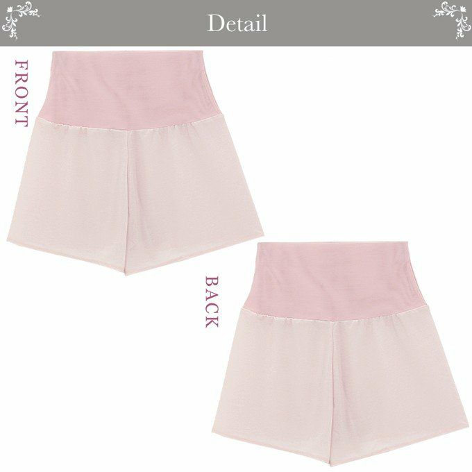 ウエストニッパー 付き ペチコート パンツ 6729 レディース 女性 補正下着 ペチパンツ パワーネット お腹すっきり 日本製 高品質 ショート丈 スカート 産後 くびれ ガードル カーブパンツ ガウチョ ワイドパンツ 用 インナー 下着透け対策 渡辺商店 スカンツ 裏地 機能性