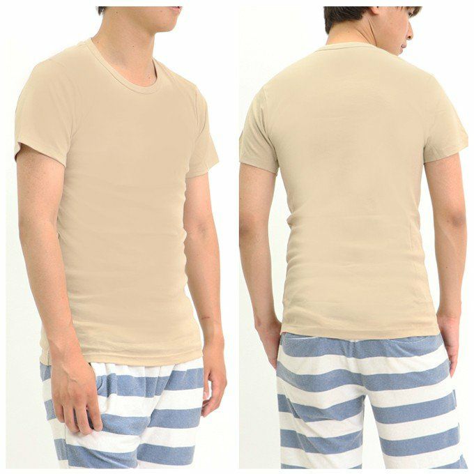 メール便（DM便）送料無料 メンズ 丸首半袖Tシャツ ボディフィルター 8074BF 驚きの消臭効果 世界特許のインナー　BODYFILTER SUBROSA tシャツ 丸首 機能性 インナーシャツ 半袖 速乾 防臭 深 消臭 部屋干し ギフト 大きいサイズ M L LL 綿100% フライス 