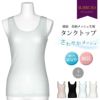 綿混 花柄 メッシュ タンクトップ インナーシャツ コットン シンプル 3057 インナー シャツ アンダーシャツ レディース 女性 レディースインナー 肌着 ムレにくい 黒 白 ノースリーブ 涼しい 大きいサイズ 汗 吸湿性 通気性 M L LL 3L 春 夏 夏用 袖なし 【mail】