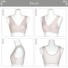 ひんやり 冷感 ストレスフリー ブラジャー 接触冷感 夏 夏用 ラン型 レディース 女性 インナー レディースインナー ブラ らくらく ノンワイヤーブラジャー カップ付き フリーブラ おやすみブラ ナイトブラ ストレッチ 大きいサイズ 渡辺商店 送料無料 M L LL 3L 【mail】
