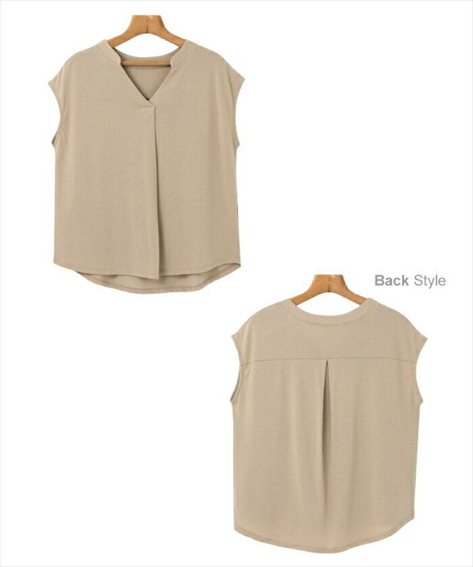 フレンチスリーブ 天竺 ブラウス見え スキッパー Tシャツ レディース Vライン カットソー 体型カバー 上品 大人 女性 きれいめ カジュアル ナチュラル 黒 白 オフィス カットソー 女性 トップス シャツ M L 春 夏 秋 春夏 シンプルトップス 送料無料