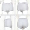 HADARELA レディース シンプルショーツ 1分丈 ショーツ 下着 レディースパンツ 女性 肌着 パンツ デイリーショーツ 無地 やわらかい肌触り ドレープ ストレッチ 環境にやさしい 単品 大きいサイズ おしゃれ 一分丈ショーツ 響かない 響きにくい インナー M L LL