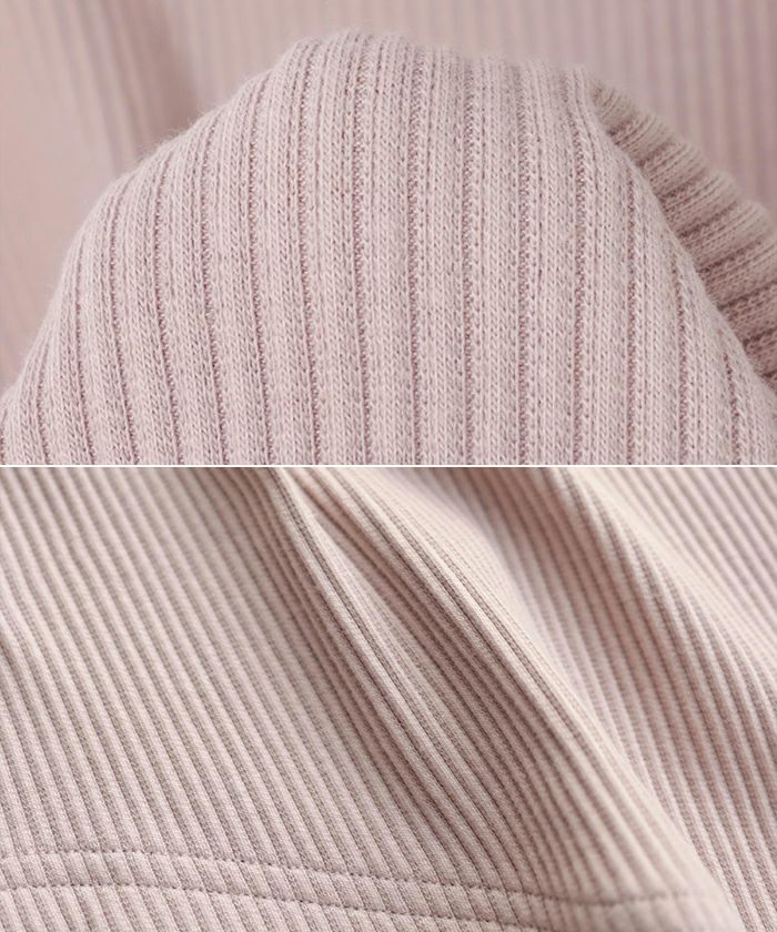 テレコリブ リブ 半袖 フレンチスリーブ Tシャツ レディース クルーネック ラウンドヘム カットソー 体型カバー きれいめ おしゃれ カジュアル かわいい ナチュラル 女性 シンプルトップス TOPS 大人ファッション 無地 tシャツ 上品 春 夏 秋 送料無料 【mail】 t02