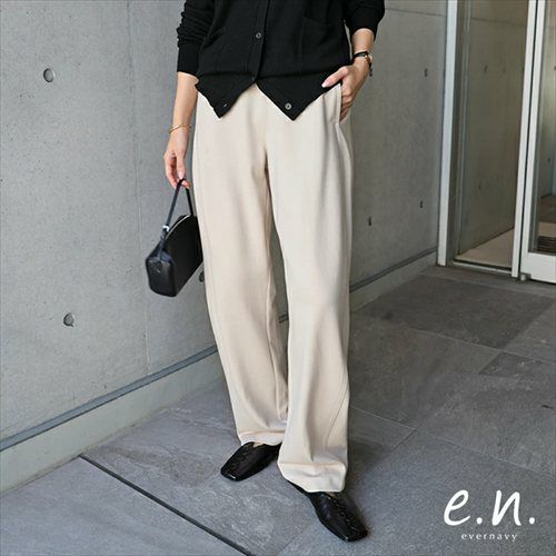 ポンチ カーブ パンツ レディース ウエストゴム ボトム ワイドパンツ 体型カバー 細見え 着痩せ ストレッチ 楽ちん とろみ ポケット セレモニー きれいめ 上品 ナチュラル ロングパンツ 大きいサイズ 小さいサイズ ボトムス おしゃれ 大人 ファッション 春 夏 秋 冬 t03