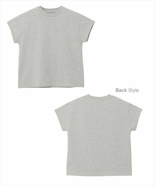 汗染み防止 コンパクト フレンチスリーブ Tシャツ レディース トップス カットソー 半袖Tシャツ 汗じみ 機能性 インナー 半袖 体型カバー 二の腕カバー コットン 無地 カジュアル オフィス 汗染み対策 ナチュラル 女性トップス 上品 春 夏 秋 綿100％ 送料無料 【mail】 t03