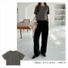汗染み防止 ショート丈 半袖 Tシャツ レディース トップス カットソー 半袖Tシャツ 汗じみ 機能性 インナー 体型カバー 二の腕カバー コットン 無地 ベーシック トレンド オフィス 汗染み対策コットン ナチュラル 女性トップス 上品 春 夏 秋 綿100％ 送料無料 【mail】 t03