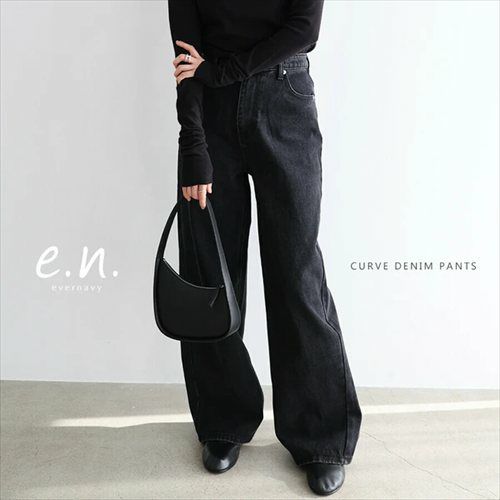 カーブ デニム パンツ レディース ボトム ロングパンツ ワイドパンツ 体型カバー 脚長効果 ゆったり 楽ちん ハイウエスト ウォッシュ加工 色落ち ジーンズ 大人カジュアル 上品 ロングパンツ 大きいサイズ 小さいサイズ ボトムス おしゃれ 大人 ファッション 春 夏 秋 冬 t03