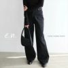 カーブ デニム パンツ レディース ボトム ロングパンツ ワイドパンツ 体型カバー 脚長効果 ゆったり 楽ちん ハイウエスト ウォッシュ加工 色落ち ジーンズ 大人カジュアル 上品 ロングパンツ 大きいサイズ 小さいサイズ ボトムス おしゃれ 大人 ファッション 春 夏 秋 冬 t03