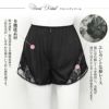 日本製 ペチコート レース チュールフレアー パンツ テクノファイン ペチパンツ タップパンツ 短い ショート丈 ぺチコートパンツ 下着 レディース 浴衣 肌着 吸水速乾 静電気防止 股ずれ 防止 インナー 透け防止 黒 フレア 大きいサイズ 黒 透けない 下着透け対策 mail