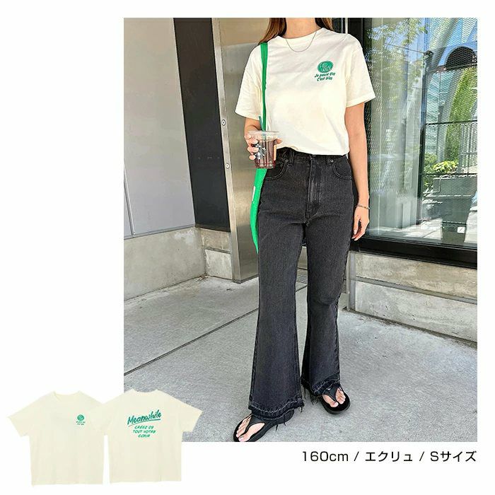 プリント ロゴ 刺繍入り 半袖 Tシャツ レディース トップス 半袖トップス カットソー ロゴTシャツ オーバーサイズ 体型カバー ゆったり 綿 コットン100％ 薄手 コーマ天竺 S M 真夏 春夏 春 夏 秋 ナチュラル 半袖Tシャツ おしゃれ かわいい 綿100％ 送料無料 【mail】 t03