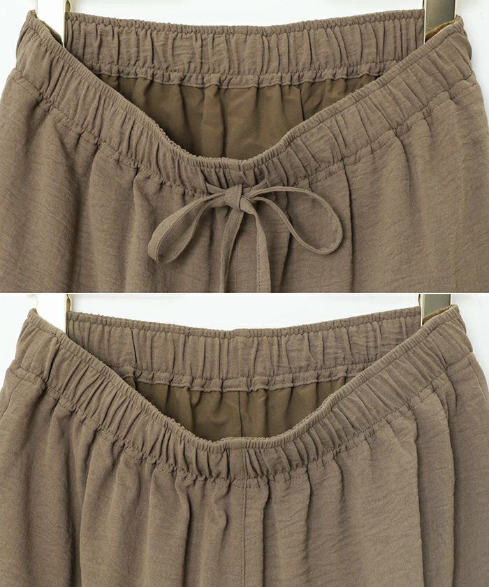 接触冷感 イージー ワイド パンツ レディース ボトム ロングパンツ ワイドパンツ ウエストゴム 体型カバー 楽ちん ゆったり ポケット イージーケア マタニティ きれいめ トレンド ロングパンツ 大きいサイズ 小さいサイズ ボトムス おしゃれ 大人 春 夏 秋 冬 t03