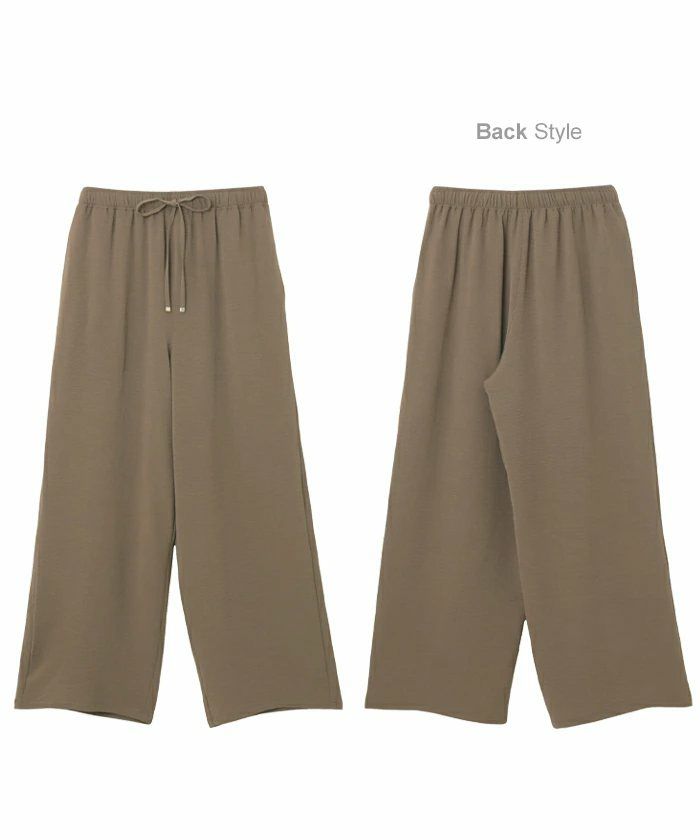 接触冷感 イージー ワイド パンツ レディース ボトム ロングパンツ ワイドパンツ ウエストゴム 体型カバー 楽ちん ゆったり ポケット イージーケア マタニティ きれいめ トレンド ロングパンツ 大きいサイズ 小さいサイズ ボトムス おしゃれ 大人 春 夏 秋 冬 t03